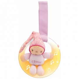 Veilleuse musicale Petite Lune coloris rose - Chicco