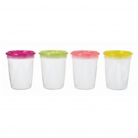 4 Pots de Conservation B-eacute-b-eacute- Gourmet - Tigex