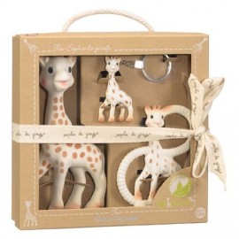 Trio cadeau So--039-Pure Sophie la girafe - Vulli