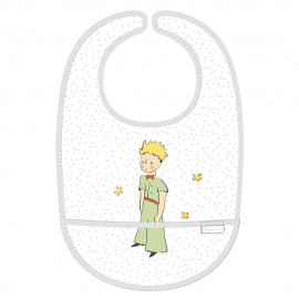 Bavoir plastifié Le Petit Prince avec poche