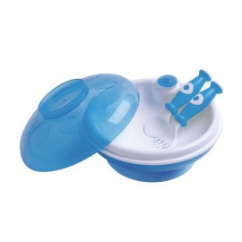 Assiette garde au chaud bleue - dBb Remond