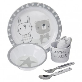 Coffret repas "Star" 6 pièces micro-ondes - Jané