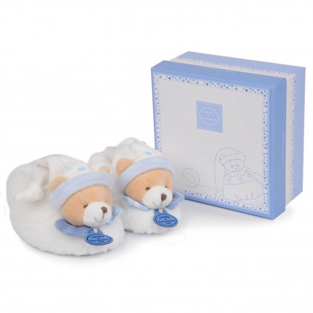 doudou et compagnie petit chou doudou bleu