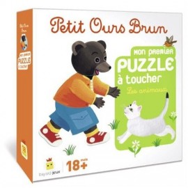 Mon premier puzzle -agrave- toucher - Les animaux - Petit Ours Brun - Bayard