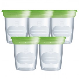 5 pots de conservation 120 ml - MAM