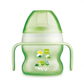 Tasse à bec souple 150 ml coloris vert - MAM