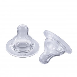 Tétine en silicone - 0mois - débit 1 - lot de 2 - MAM 5443222