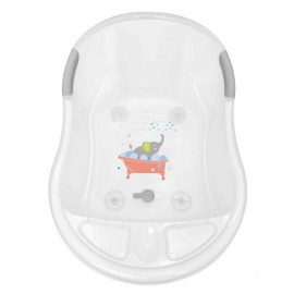 Thermobaby® Set de bain baignoire bébé Vasco PP, gris charme