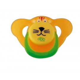 Sucette Physiologique 2eme âge - silicone - Lion - dBb Remond