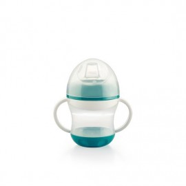 Tasse anti-fuite avec couvercle émeraude - Thermobaby