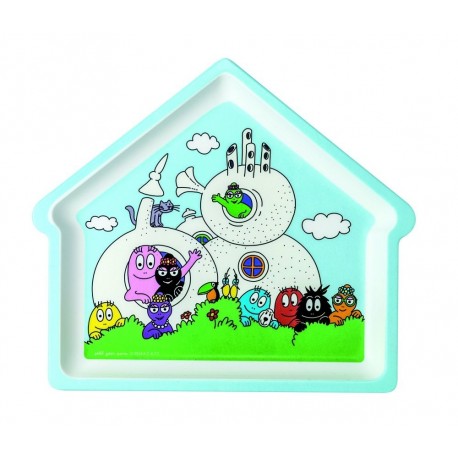 Assiette En Forme De Maisons Barbapapa La Ptite Grenouille