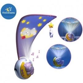 Mobile Next to Moon - Ourson rose - Chicco