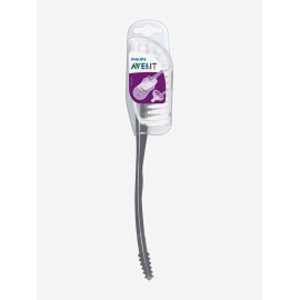 Goupillon pour biberon et tétine - Gris anthracite - Avent