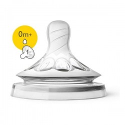 Lot de 2 tétines 0M - débit 1 SCF041-27 - Avent