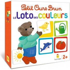 Le loto des couleurs de Petit Ours Brun - Bayard