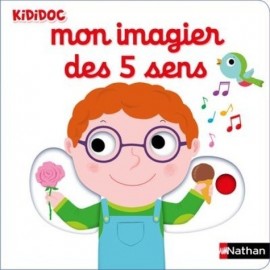 Livre - Mon imagier des 5 sens - Nathan