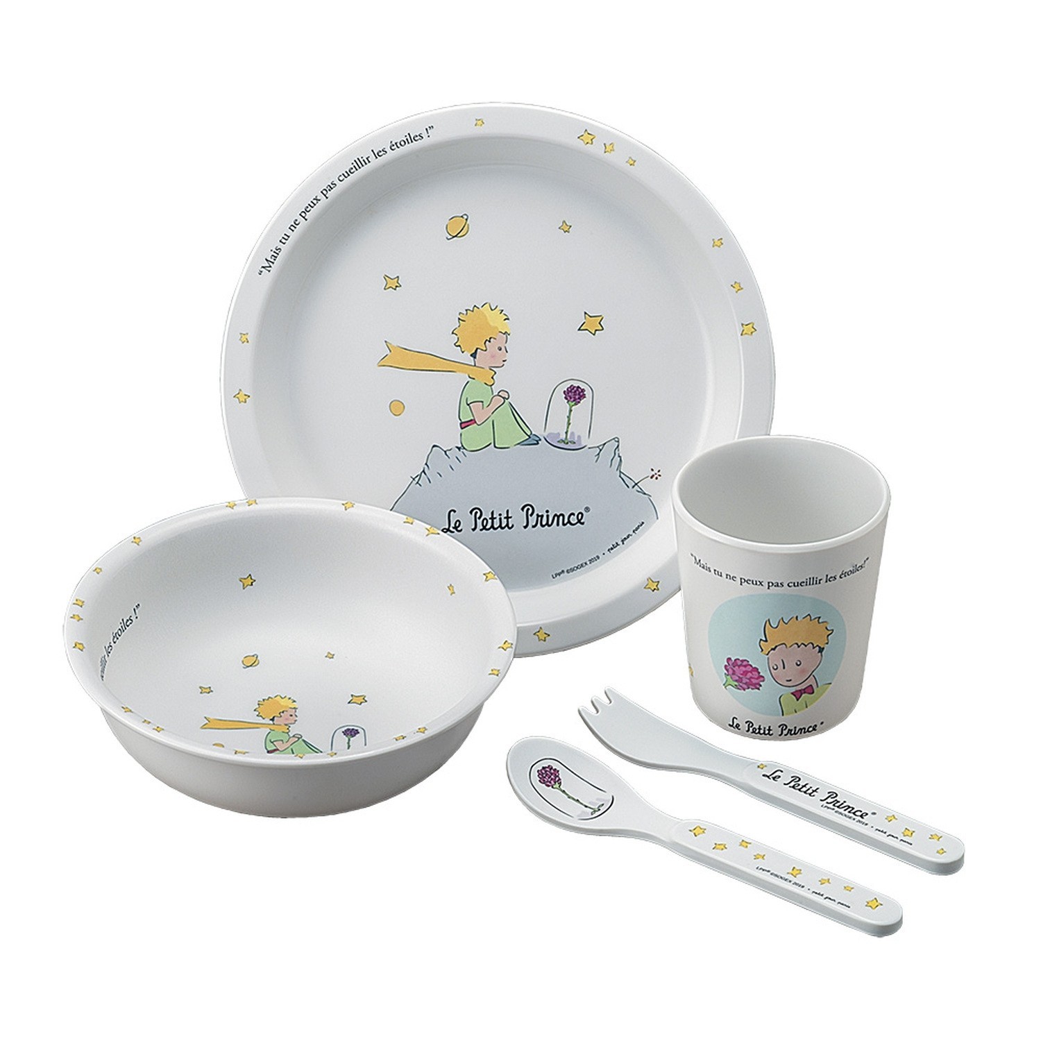 Coffret Repas 5 Pieces Le Petit Prince Petit Jour Paris La Ptite Grenouille Coffret Repas 5 Pieces Le Petit Prince Petit Jour Paris La Ptite Grenouille