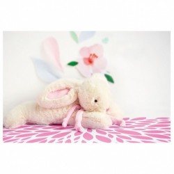 Lapin bonbon rose 30 cm - Doudou et Cie DC1242