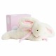 Lapin bonbon rose 30 cm - Doudou et Cie