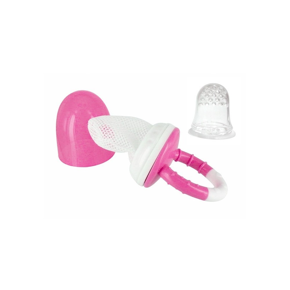 Tetine Grignoteuse - 2 Grignoteuse Bebe Rose + 6 Tétines silicone