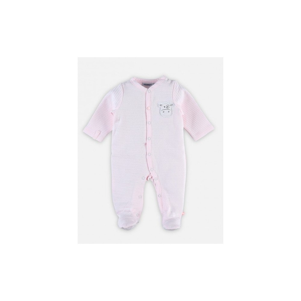 Dors-bien Coton bio rose 12 mois - Noukies T140138