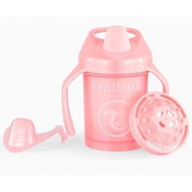 Tasse d'apprentissage Mini Cup 230ml Rose Pastel - 4m+ - TWISTSHAKE