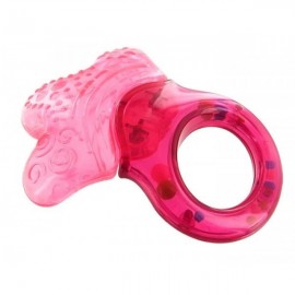 Hochet de dentition à réfrigérer - Rose - dBb remond
