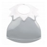 Bavoir arlequin GRIS CHARME
