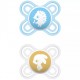 Sucettes Perfect Naissance 0-2 Mois Silicone x2 - Bleu