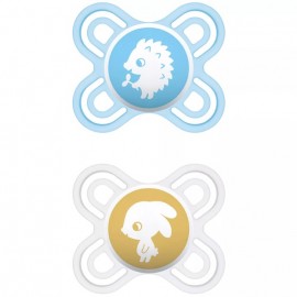 Sucettes Perfect Naissance 0-2 Mois Silicone x2 - Bleu