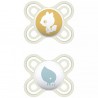 Sucettes Perfect Naissance 0-2 Mois Silicone x2  - MAM 2