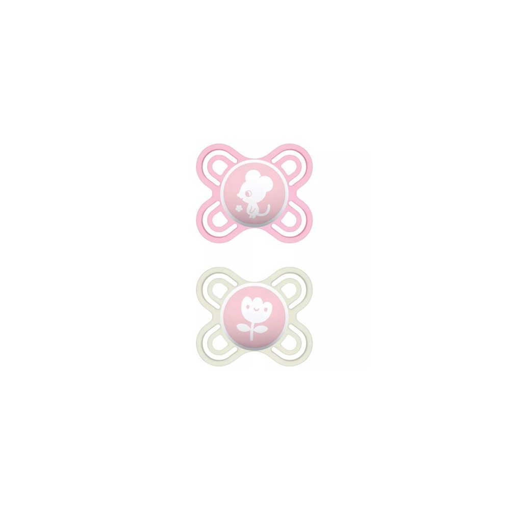 Sucettes Perfect Naissance 0-2 Mois Silicone x2 - Bleu