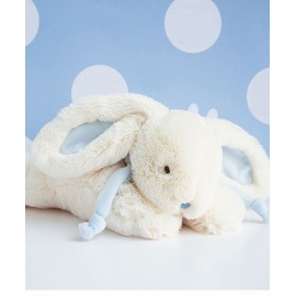 Lapin bonbon bleu 30 cm - Doudou et Cie DC1241