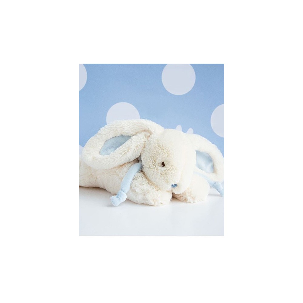 Lapin bonbon bleu 30 cm - Doudou et Cie DC1241