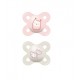 Sucette Nature silicone 0-2 mois (lot de 2) - Vert - MAM 10