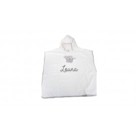 Poncho en éponge 2 ans Sourissette
